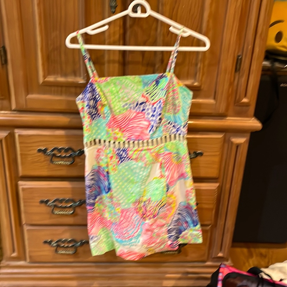 Lilly Pulitzer multi color Romper/skorts